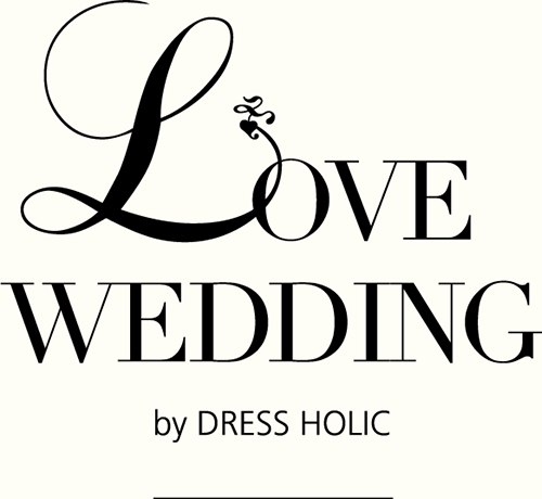 love wedding by dress